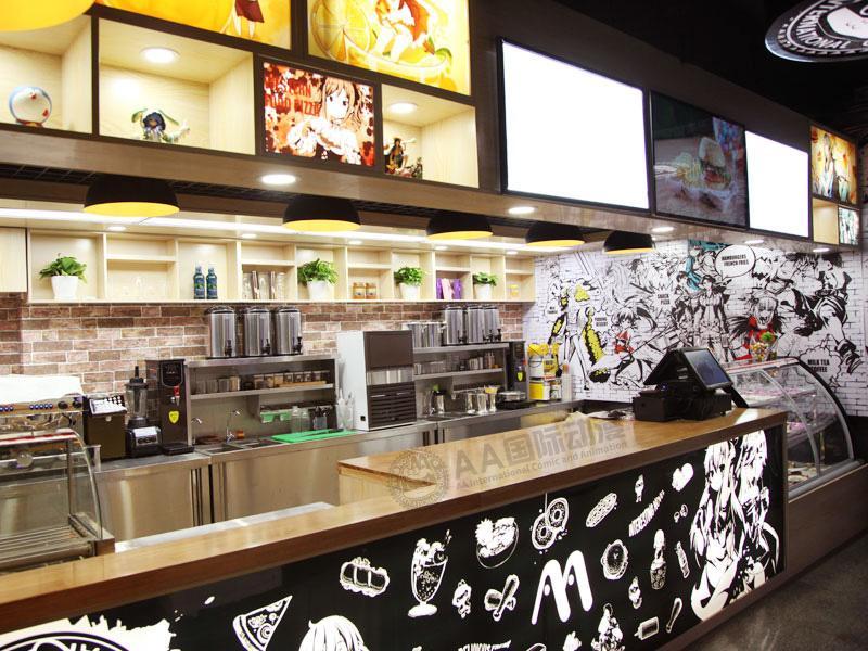 上海奶茶店裝修設計 奶茶店裝修設計